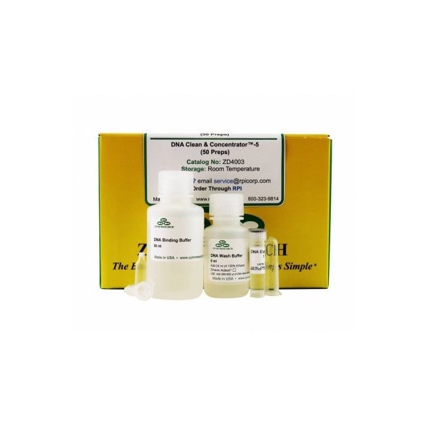 DNA Clean & Concentrator-5 (50 Preps) w/ Zymo-Spin I Columns (Uncapped)